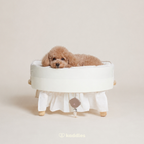 Canopy Elevated Pet Bed (Low-rise)